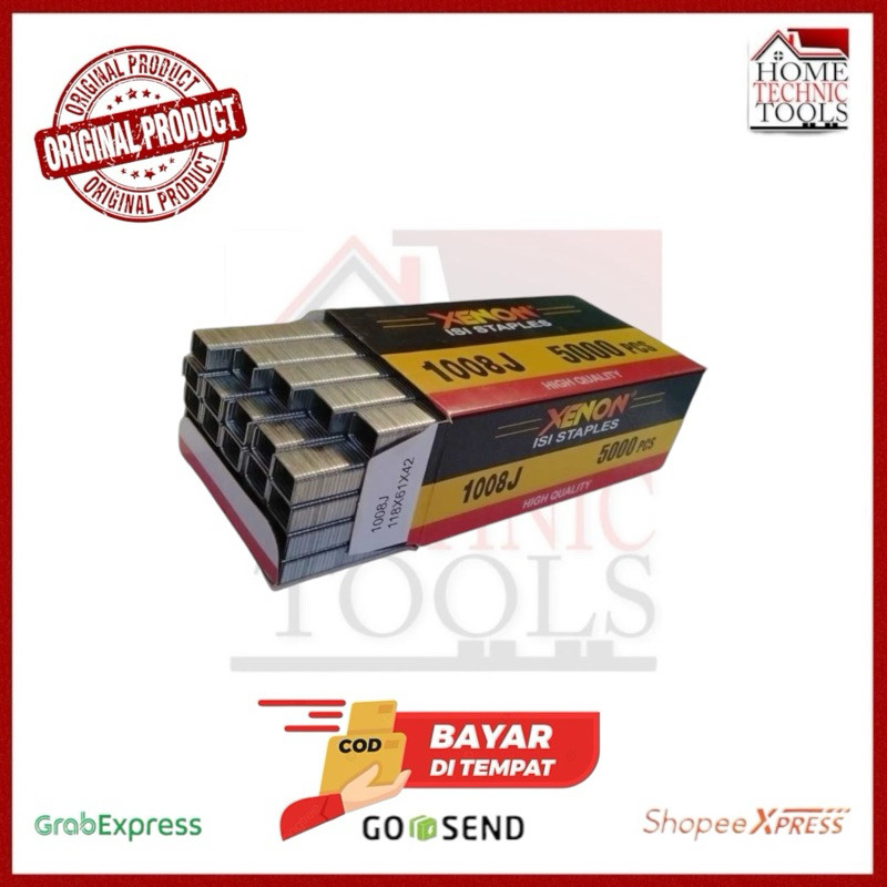 

XENON ISI STAPLES 1022J PAKU TEMBAK UNTUK AIR STAPLER 1022J ISI 5000 PCS MODEL U