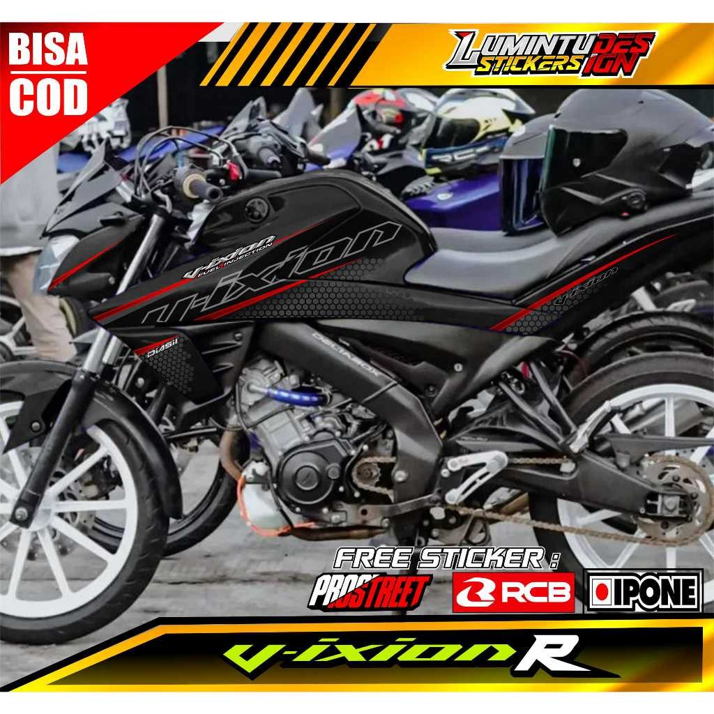STRIPING VARIASI MOTOR YAMAHA VIXION R / STICKER LIST MOTOR VIXION R