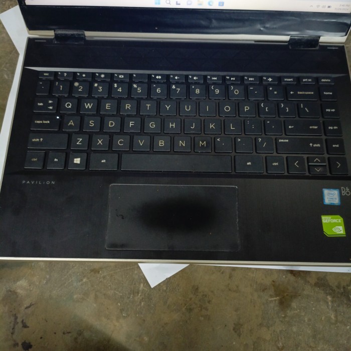 frame keyboard hp pavilion x360