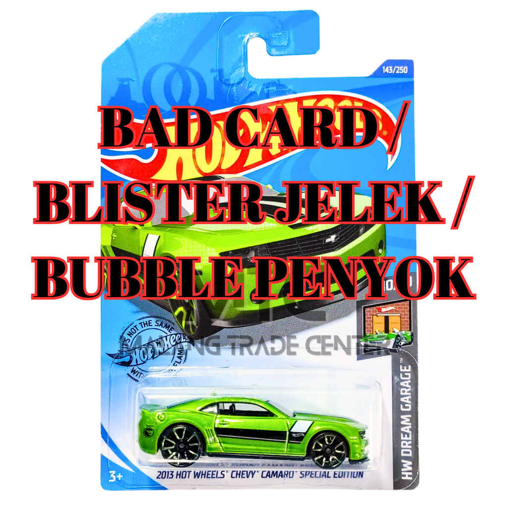 HOTWHEELS 2013 CHEVY CAMARO SPECIAL EDITION TH REG Blister Jelek Anggap Loose