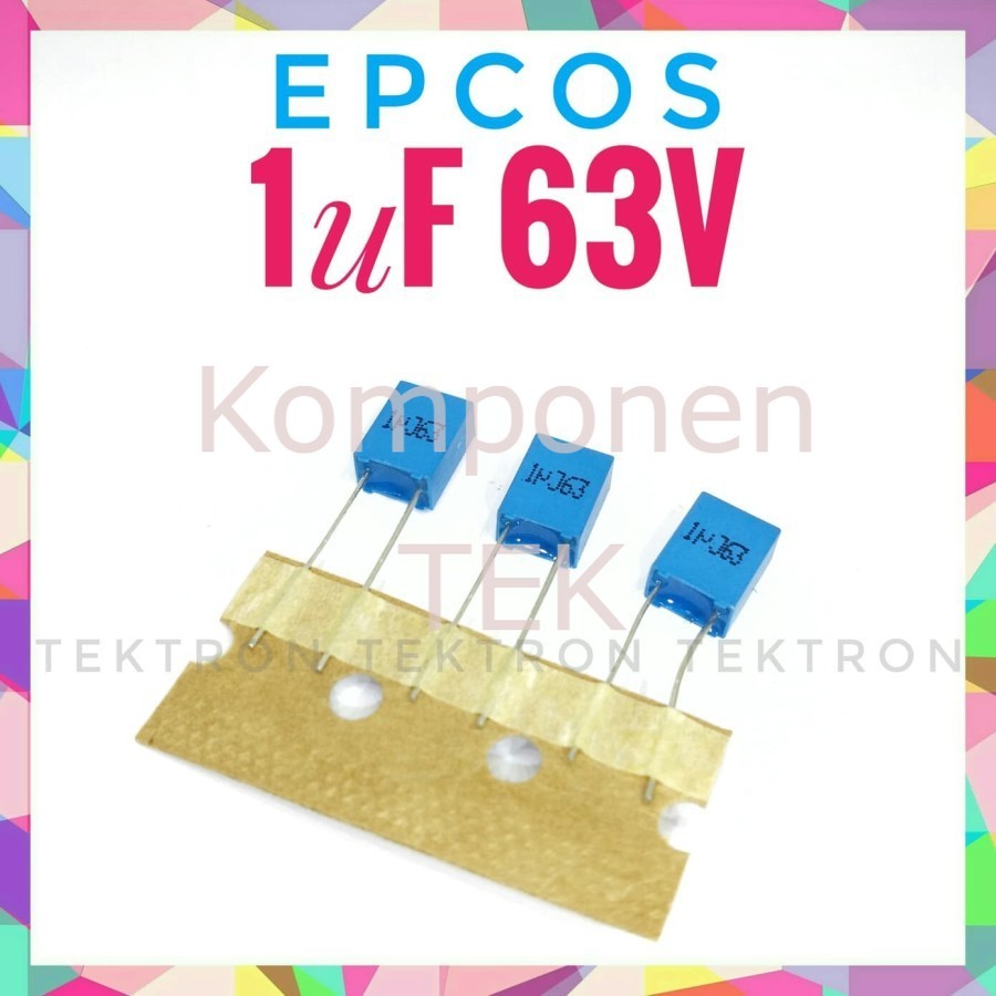 Epcos 1uF 63V Film Capacitor Audiophile parts 105