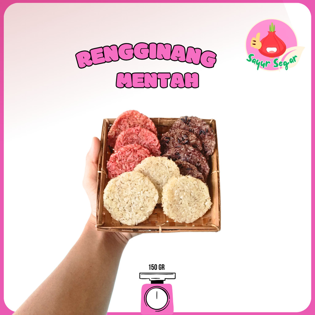 

Sayur Segar - Rengginang Mentah 150 gr