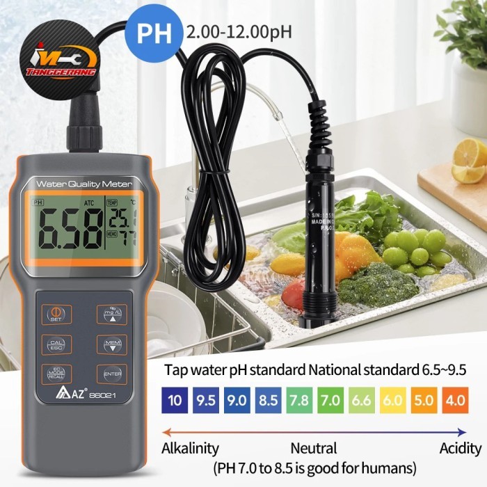 AZ 86031 PH Cond Salt DO Meter Dissolved Oxygen Salinity TDS AZ86031