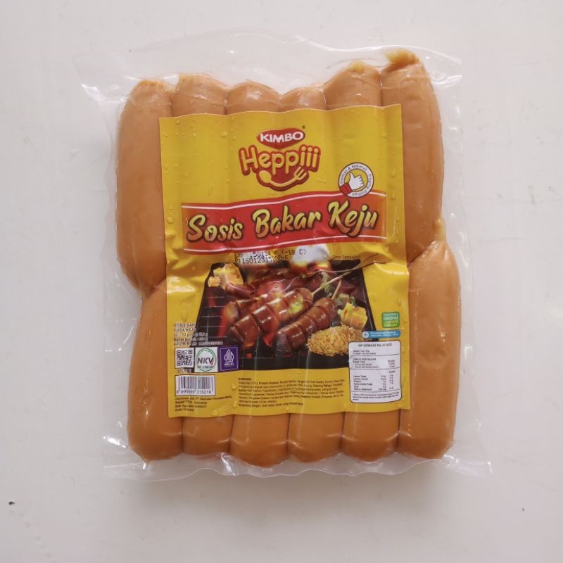 

KIMBO HEPPII sosbak mini keju 12s 500gr