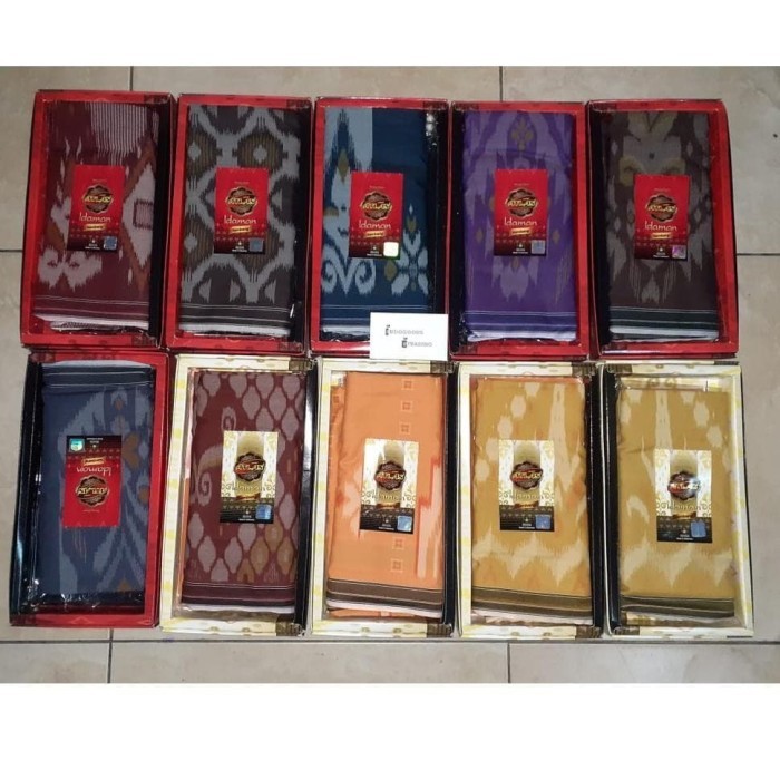 SARUNG ATLAS IDAMAN KEMBANG GROSIR