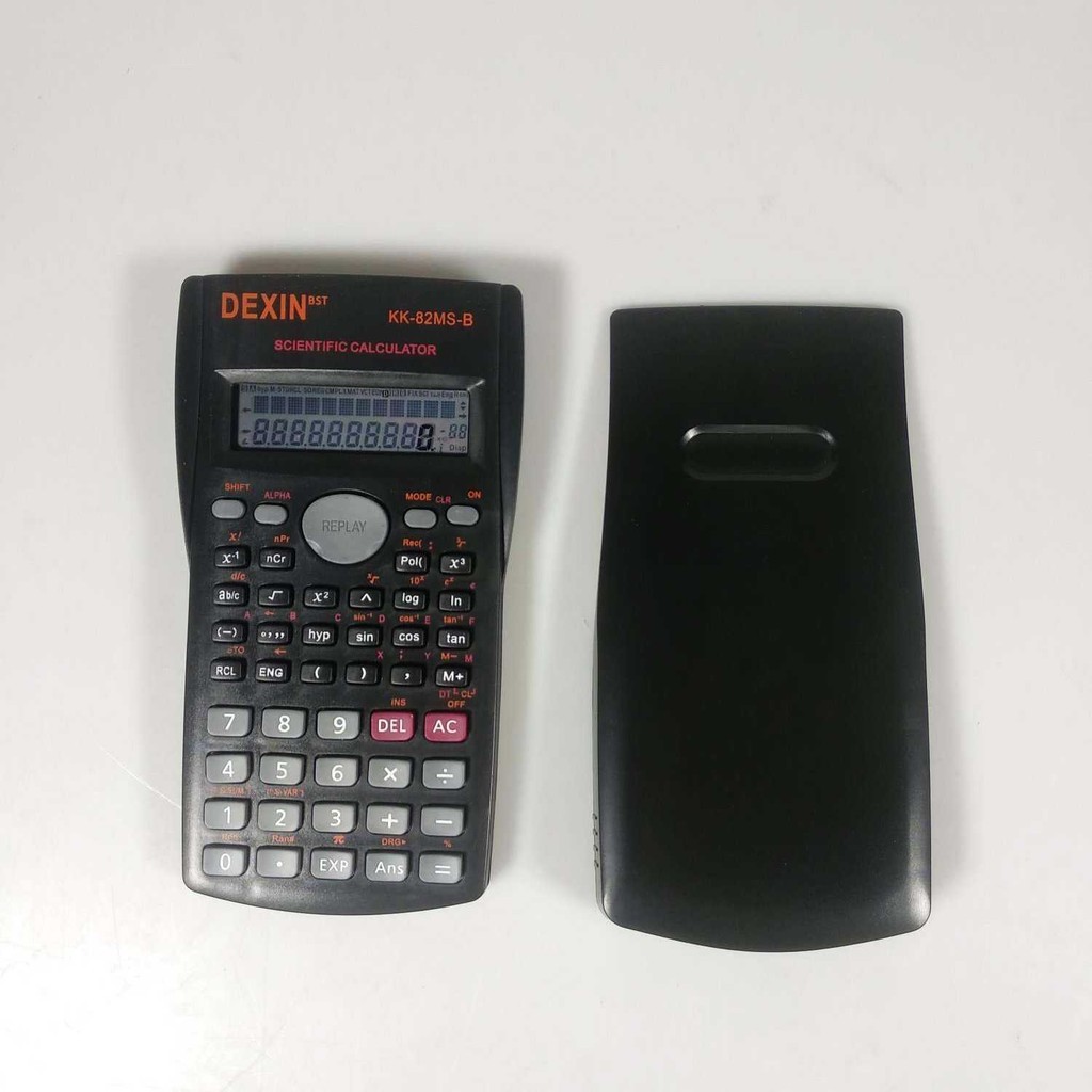 

LATHIFSHP DEXIN Kalkulator Elektronik Scientific Calculator - KK-82MS-B