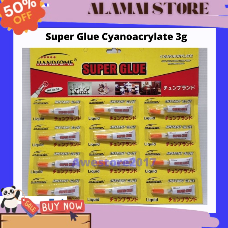 

READYY Super Glue Lem Korea Power Instant Handsome Cyanocrylate Leder Ship AWES