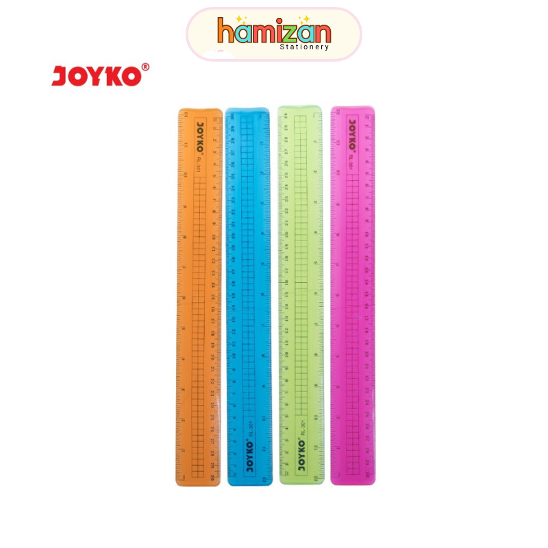 

( 1 pcs ) Flexible Ruler Penggaris Lentur Joyko RL-301 30 cm / Flexible Ruler Penggaris Lentur Joyko RL-301 30 cm Murah Berkualitas