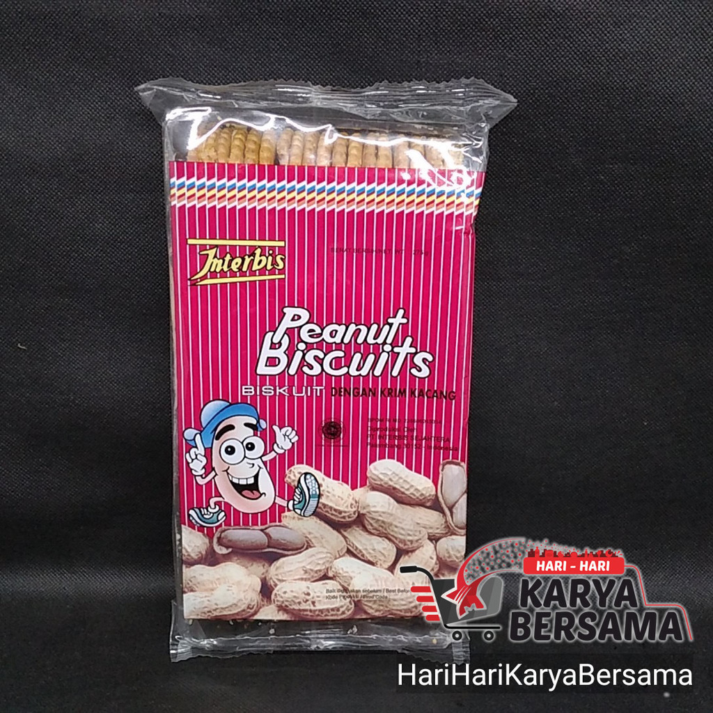 

MAKANAN RINGAN BISKUIT INTERBIS PEANUT CRACKERS 275GR