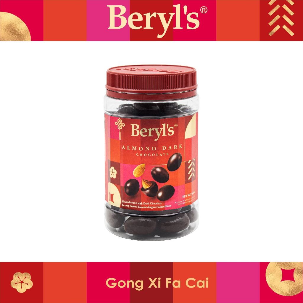 

Beryl's CNY Edition Almond Coated With Dark Chocolate (400g)