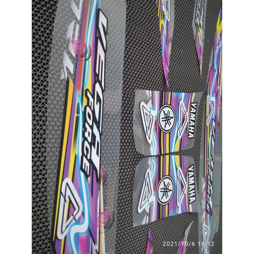 STRIPING VARIASI VEGA FORCE 2021 TRANSPARAN