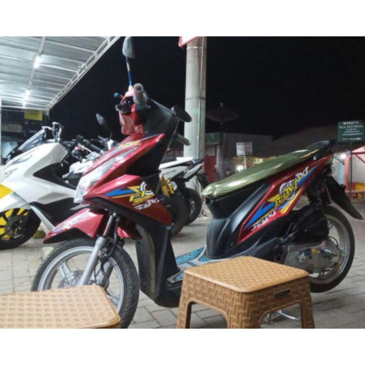 Striping Beat Fi Transparan Icon