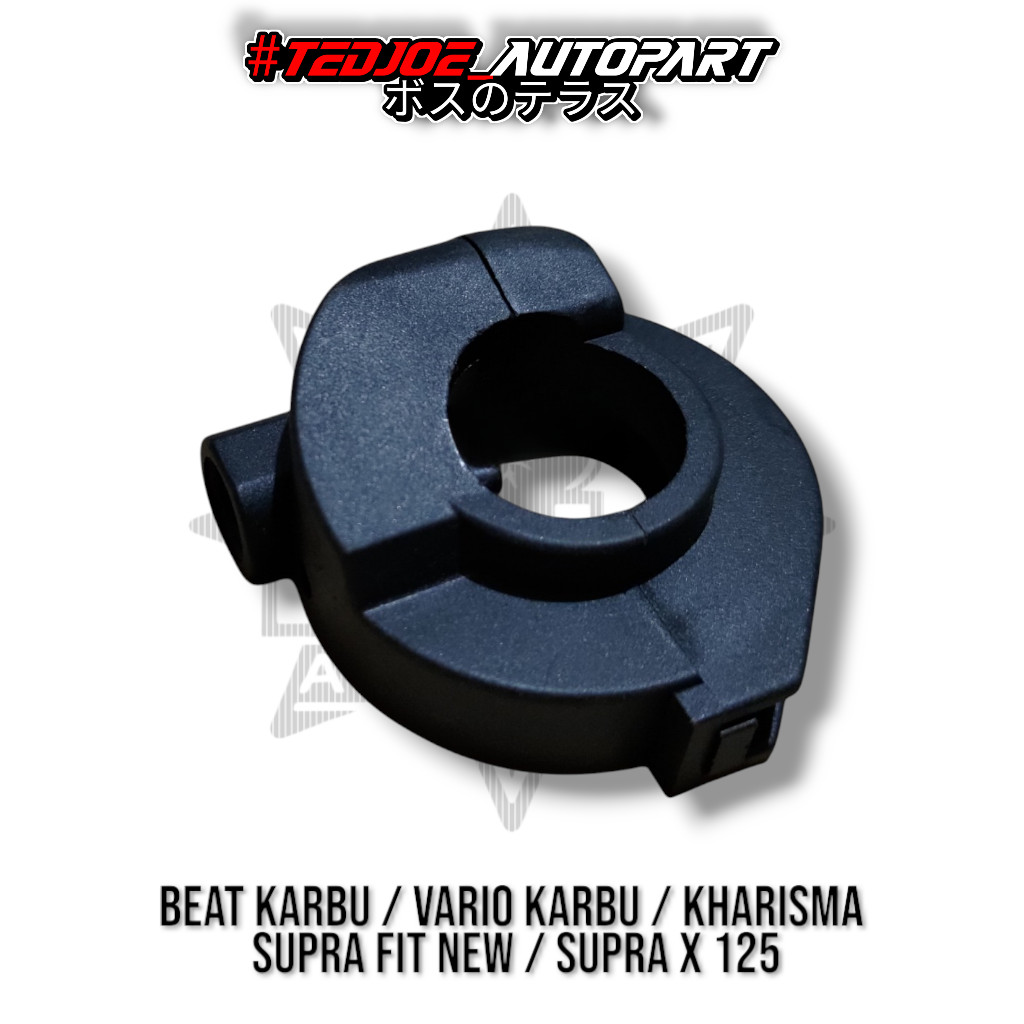 BESTPROMO Holder Gas Beat Karbu KVY Dudukan Selongsong Grip Gas Honda Beat Karbu Supra Fit New
