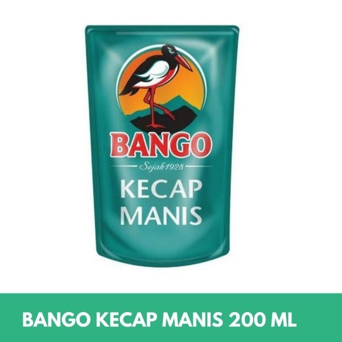 

NEW ITEM BANGO KECAP MANIS REF 200ML BAHAN MASAK