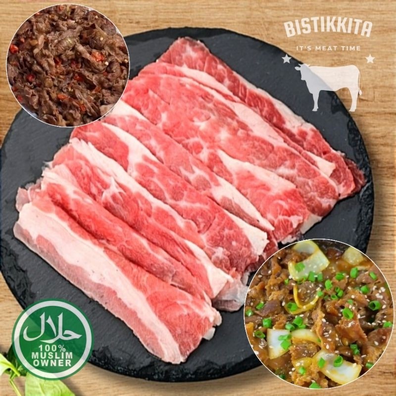 

Daging Sapi Beef Slice FRESH CUT 500gram Teriyaki Sukiyaki Yakiniku