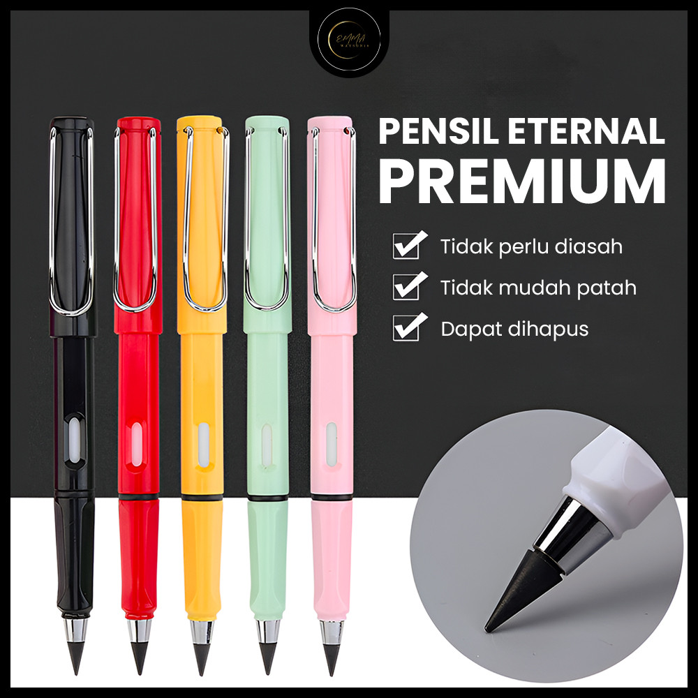 

EM Eternal Pensil Premium / Pensil Eternal Abadi Tak Bisa Habis