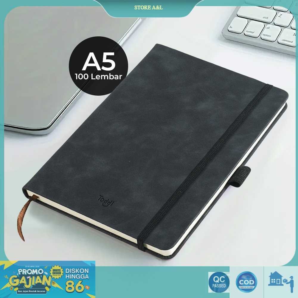 

A&L Toddi Buku Jurnal Hardcover Notebook Diary 200 Halaman Grid - LXY0133