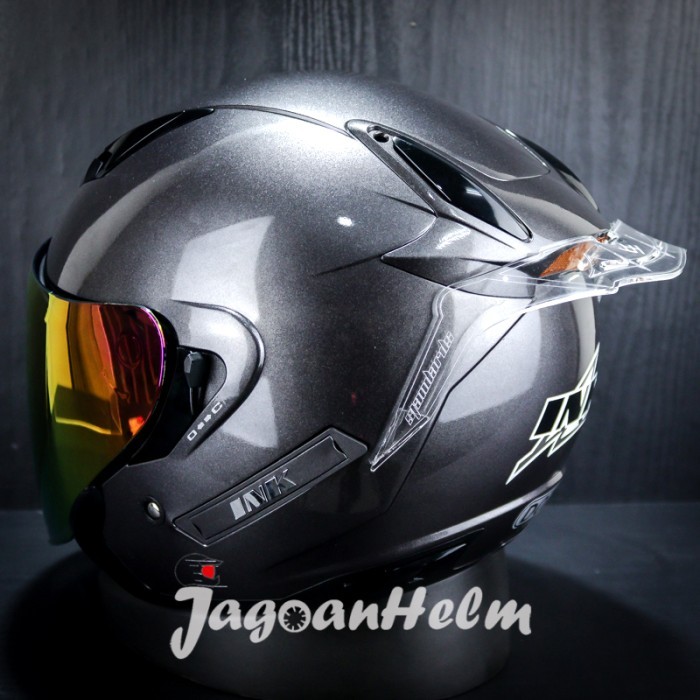 SPOILER HELM INK METRO | CLEAR - DARK | AKRILIK - CLEAR