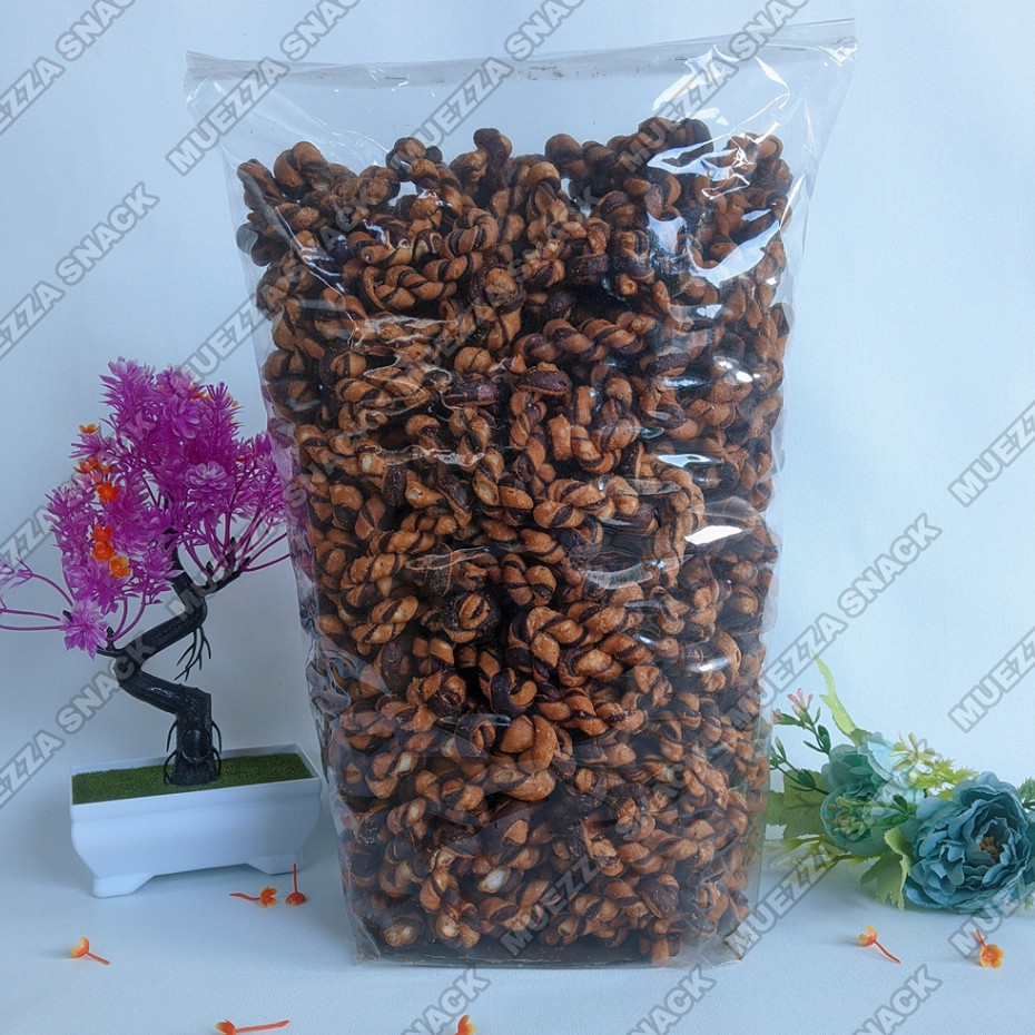 

Kue roll tambang / Untir-untir manis 500 gram Cemilan ringan / Makanan instan / Snack