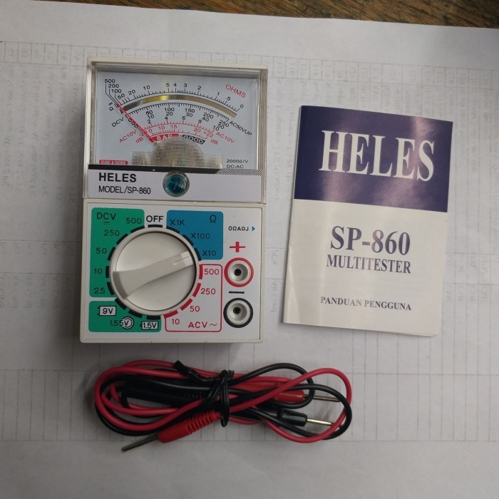 multitester heles sp 860 multimeter analog