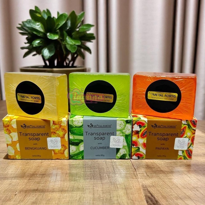 Sabun metal fortis papaya & cucumber 85gr BPOM