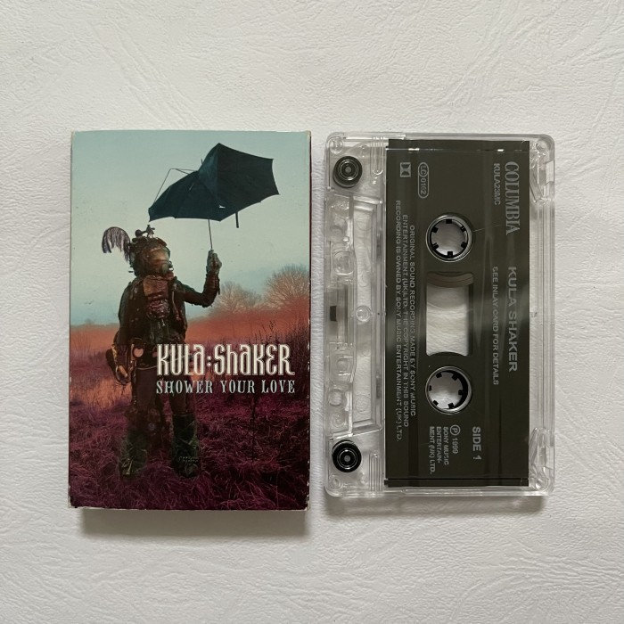 Kaset Cassette Import Kula Shaker Shower Your Love 1999