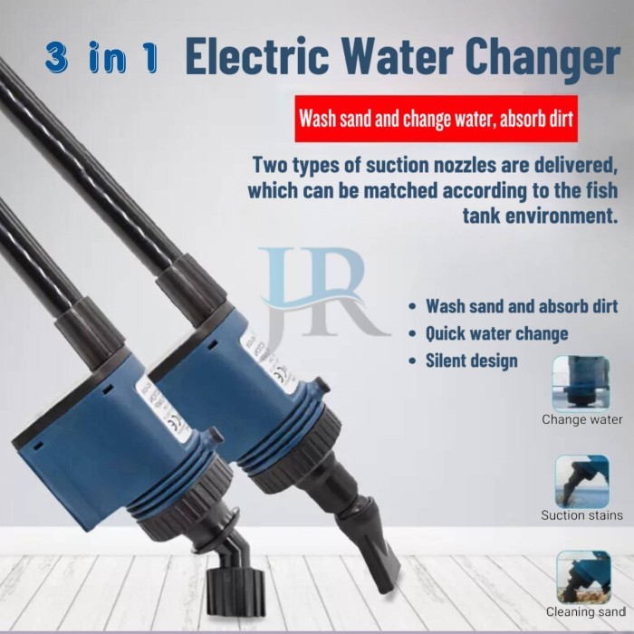 Pembersih penguras air aquarium multifuction clean pump Amara BO 028