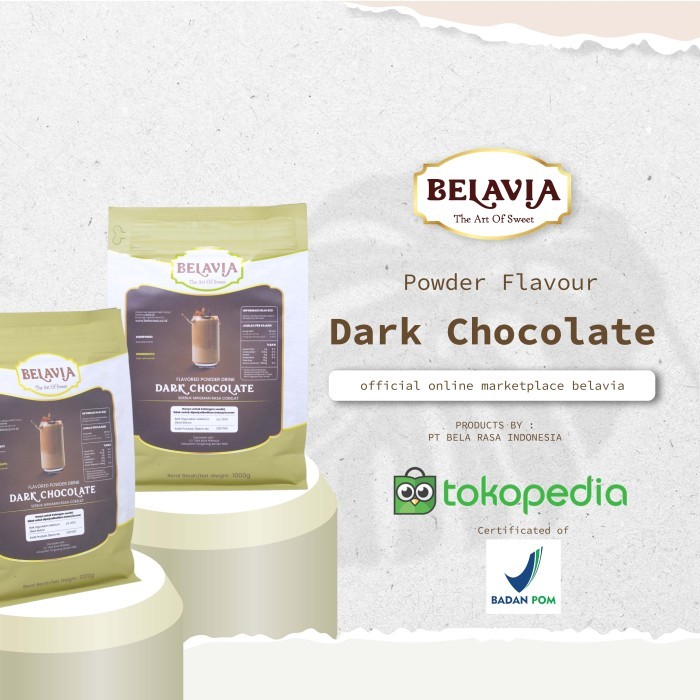 

Dark Chocolate Powder Belavia