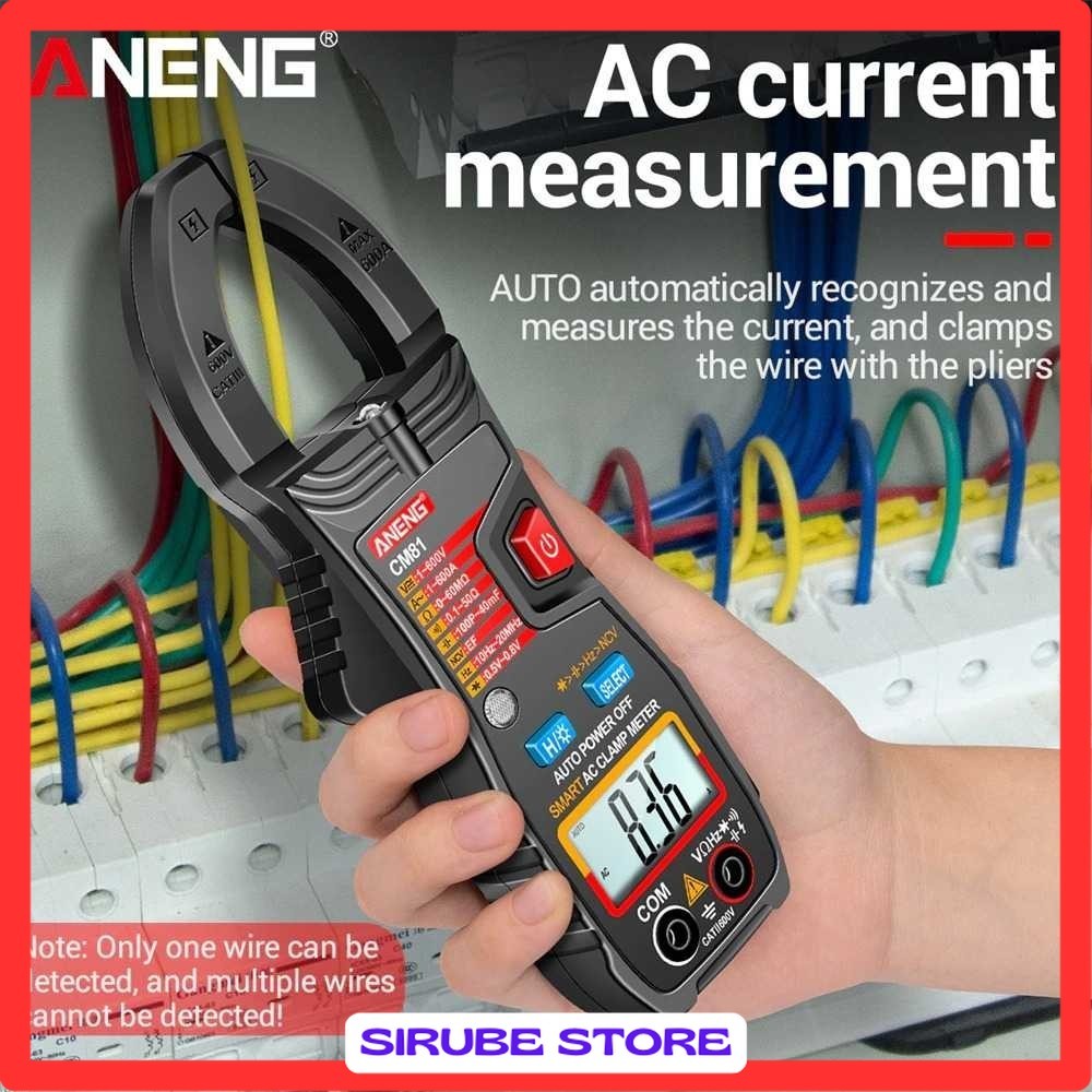 ANENG Digital Multimeter Clamp Voltage Tester - CM81