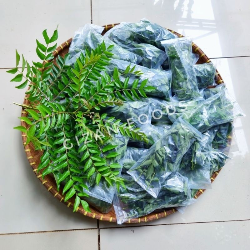 

Promo terlaris Daun Kari Salam Koja Segar Kering Curry Leaves isi 10 tangkai plus Bonus termurah
