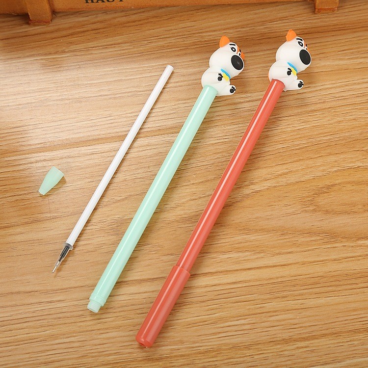 

MAOMAO - Pulpen Gel Karakter Puppy Lucu 0.5mm Pena Motif Doggy 3d Pen Cute Student Alat Tulis Kantor Sekolah Tinta Cair Ujung Lancip
