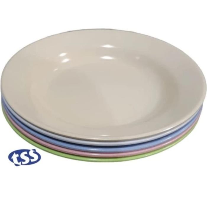 Onyx Piring Makan Melamin 9 Inch | Piring Makan Onyx 9 Inc - GREEN