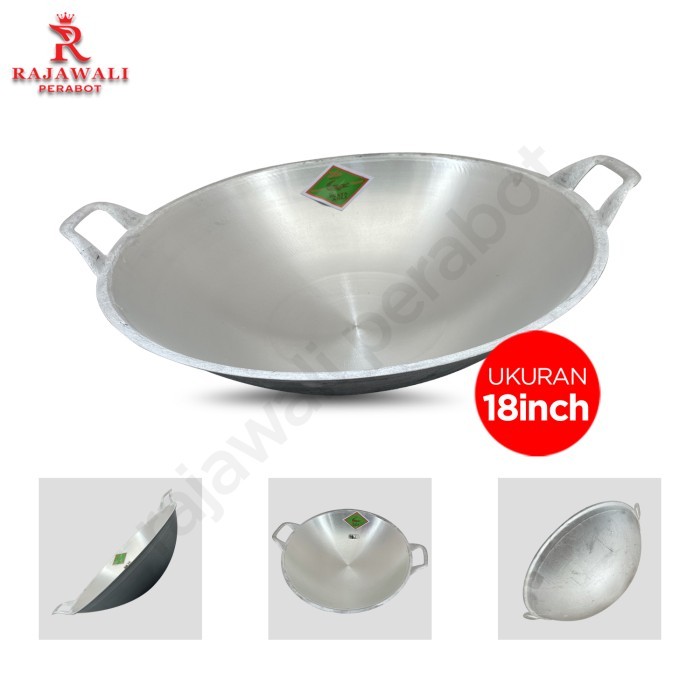 Katel / Wajan Tradisional Merek Buaya - Ukuran 18