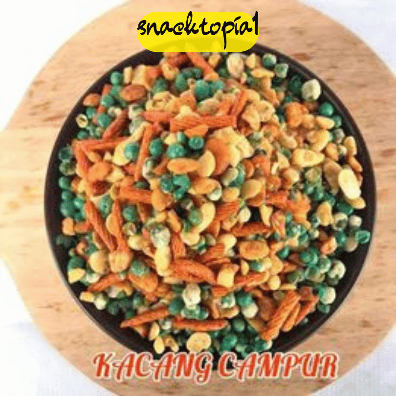 

PROMO ! kacang mix kacang koro mix kacang kacangan untuk cemilan kacang mix campur LARIS