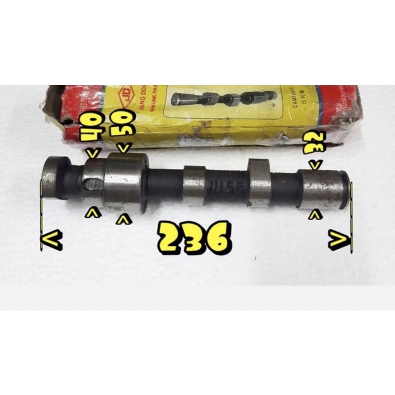 

Zh1115 cam shaft as noken as klep mesin diesel jiang dong 23pk 24pk zh 1115 amplas