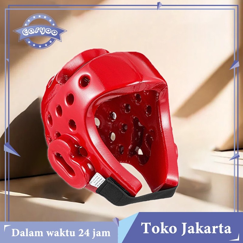 Pelindung Kepala Tinju Head Guard Taekwondo Muaythai Tkd Combat Helm Pelindung Kepala Untuk Anak-Ana
