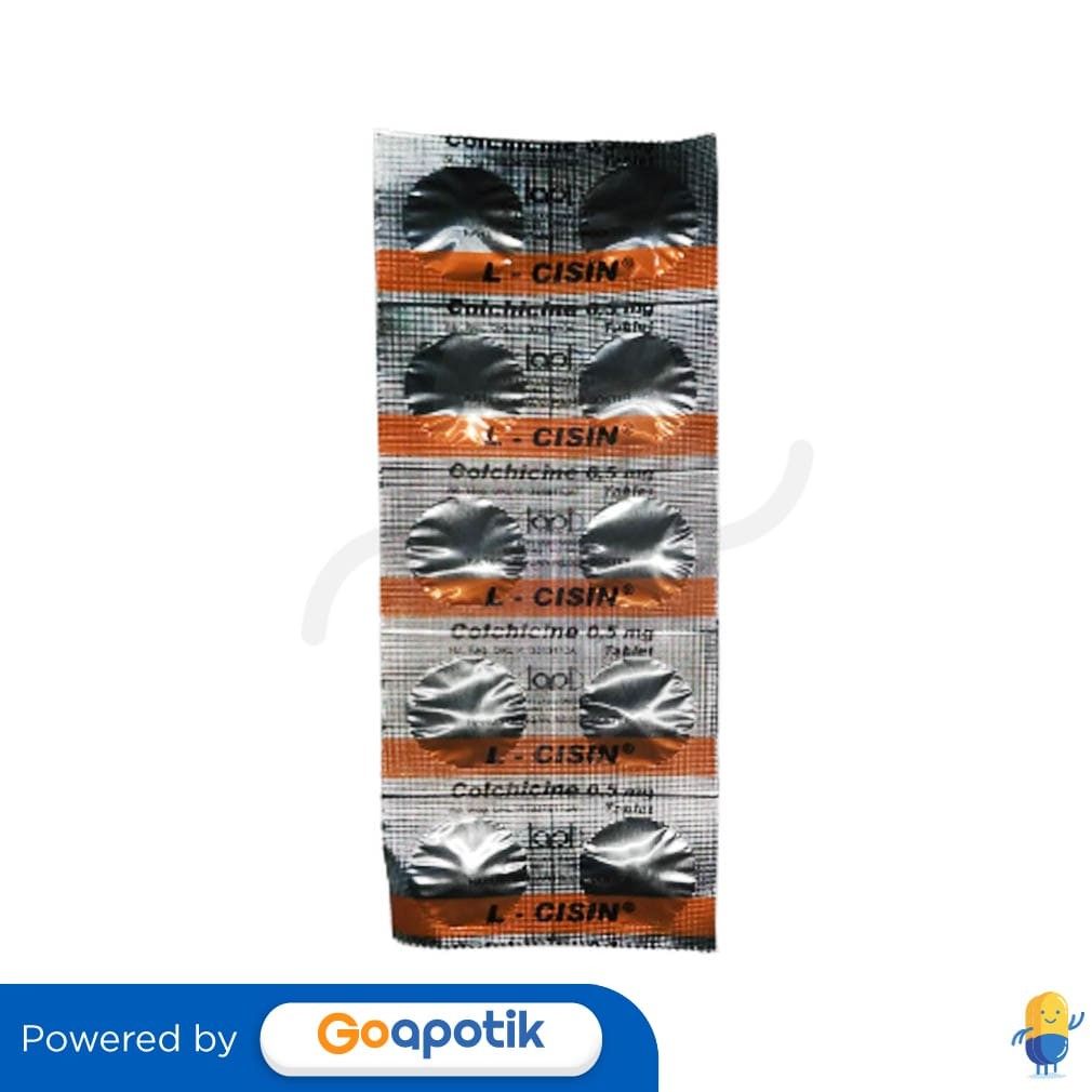 L-Cisin 0.5 Mg Strip 10 Tablet