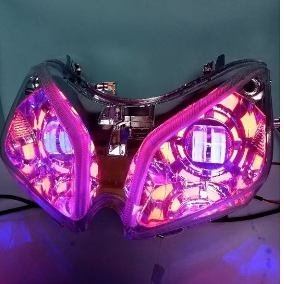 REFLEKTOR LAMPU DEPAN VARIO 110 KARBU PROJIE DAYMAKER