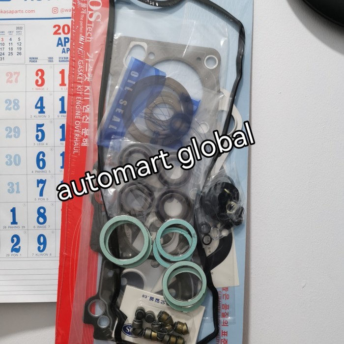 packing full set komplit corolla great 4afe merk postech BARU