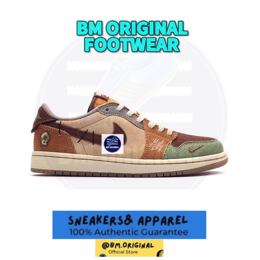 NK Jordan 1 Retro Low Zion Williamson Voodoo Original