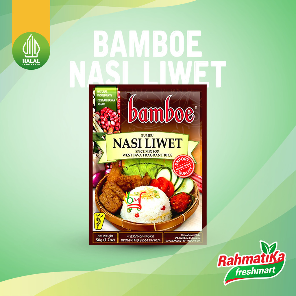 

Bamboe Nasi Liwet / Bamboe Bumbu Nasi Liwet 50 gram