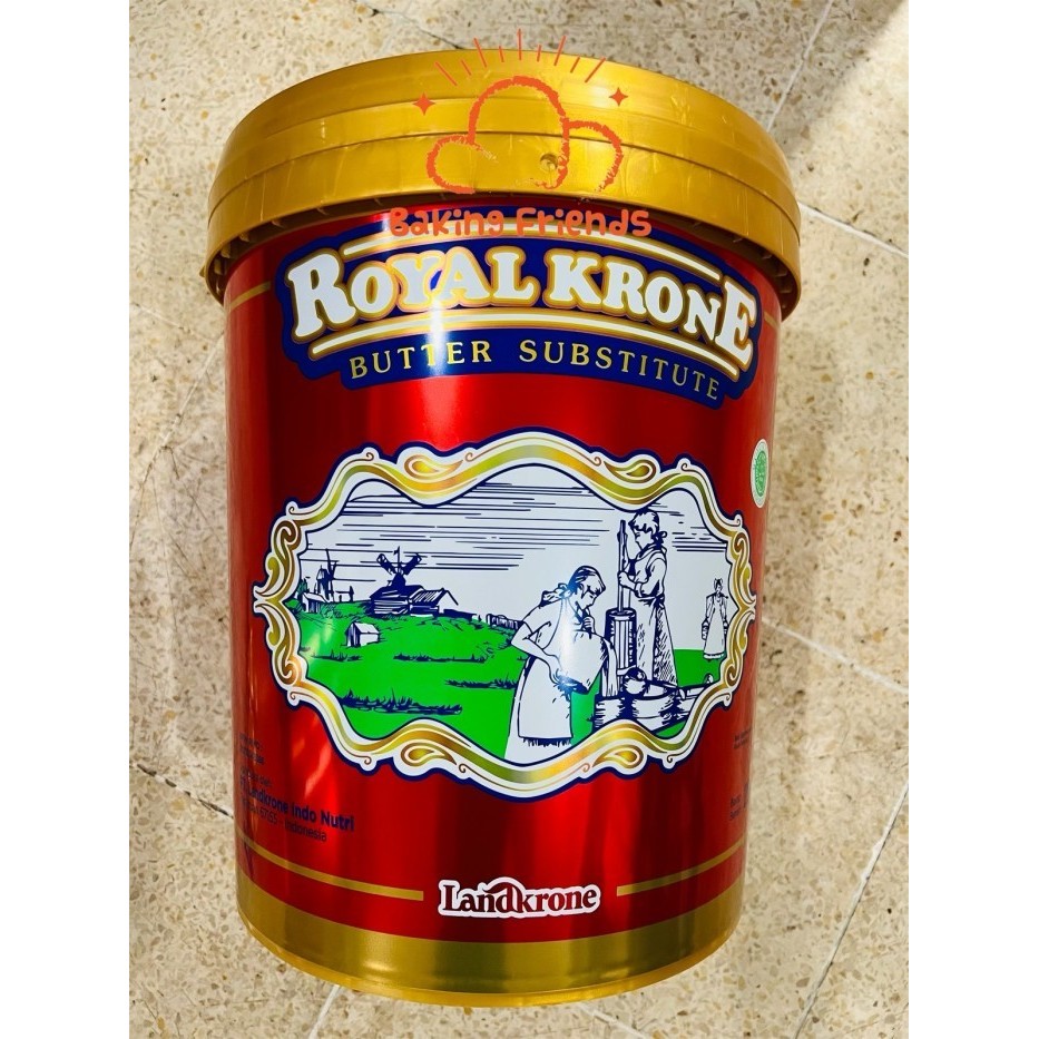 

[[PROMO]]New Royal Krone Butter 500GR Repack/Mentega Subtitusi/Butter Substitute