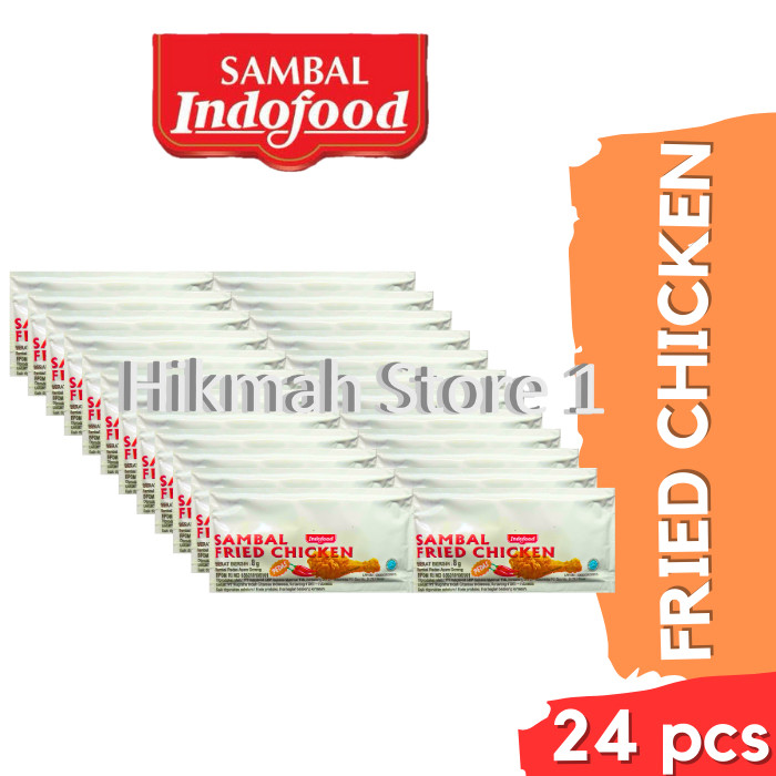 

isi 24 Indofood Sambal Fried Chicken Saos Sambal Sachet