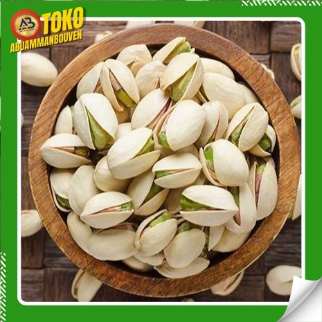 

KACANG FUSTUK 1kg Pistachio Premium Salted Rasa Gurih Renyah Oleh Oleh Haji Umroh Kaya Gizi MPASI