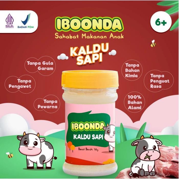 

NEW ~[Masak Simple] BUMBU BUNDA BY ELIA Iboonda Kaldu Mpasi | Bubuk Penyedap Masakan Soup Mpasi Bayi Non MSG Halal Lengkap - Iboonda Kaldu Sapi