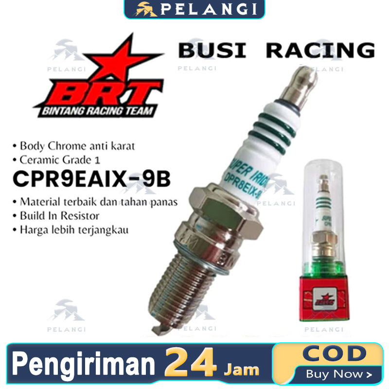 Busi BRT Busi Racing Super Iridium BRT Vario 150 Aerox Genio PCX Beat Nmax Mio M3 Fino Xmax Busi BRT