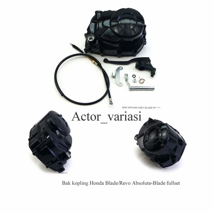 Bak Blok Kopling Mesin Hitam. Honda Blade Revo Absolute ABS fullsett