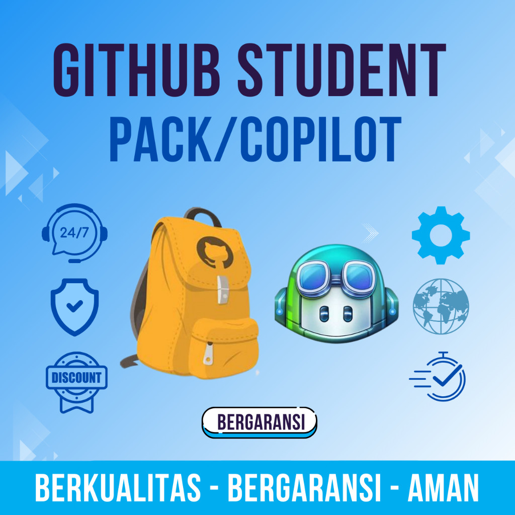 GitHub Student Developer Pack / Copilot Bergaransi