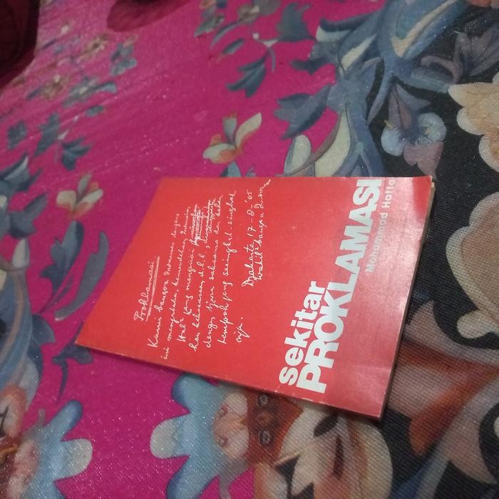 Buku Sekitar Proklamasi Mohammad Hatta