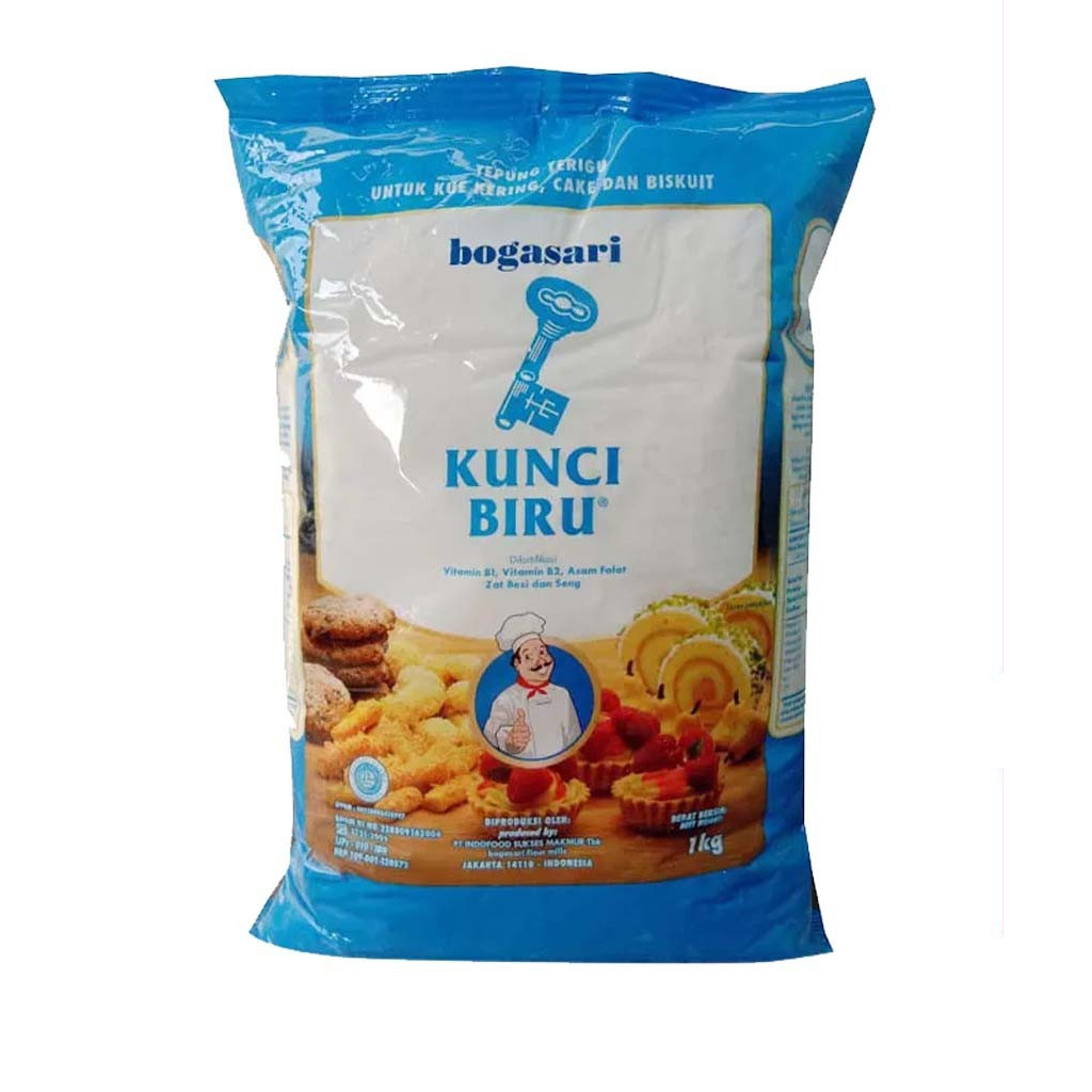 

Tepung Terigu Kunci Biru 1 Kg